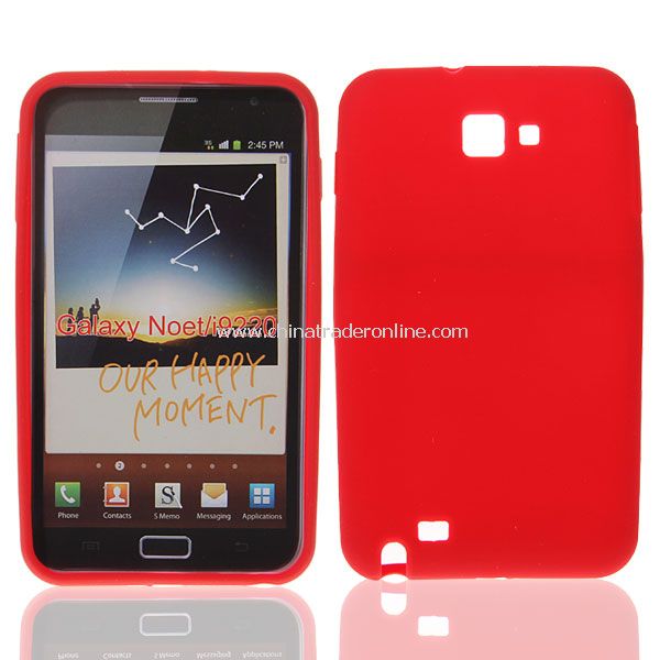 Stylish Silicone Case for Samsung Galaxy Note I9220 GT-N7000 from China