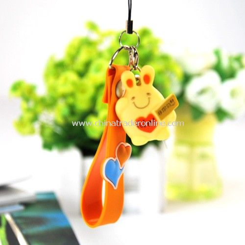 Mobile phone pendant / strap random color from China