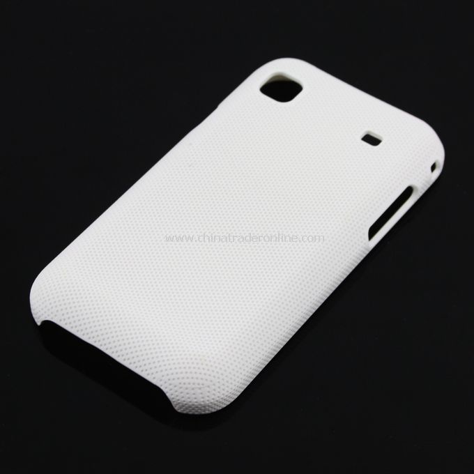 Plastic Hard Case Cover for Samsung i9000 White