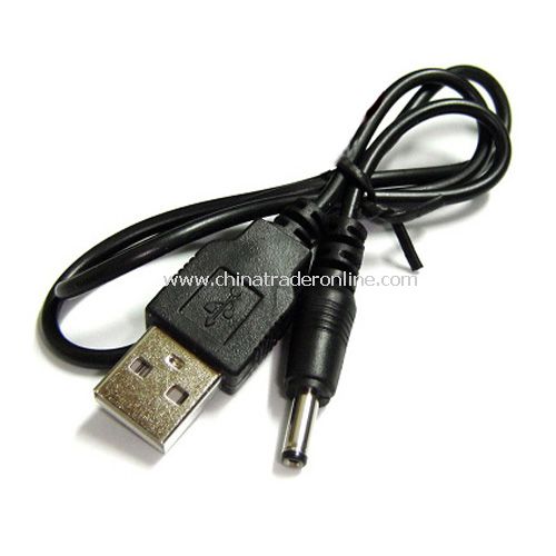 DC 3.5 to USB power cable / USB plug power supply line