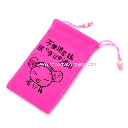 Fashion high-quality double-layer flannel / phone protection bag - Do not be obsessed sister from China