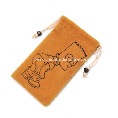 Fashion high-quality double-layer flannel / phone protection bags ---- Simpson villain from China