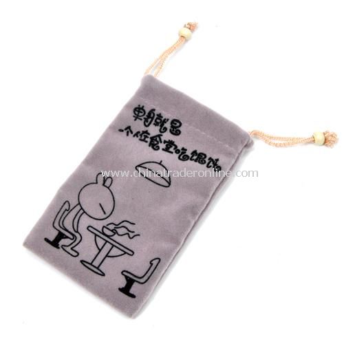 Fashion high-quality double-layer velvet set / phone protection bag --- a single is ... from China