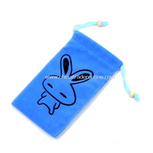 Fashion high-quality double-layer velvet set / phone protection bags ---- love rabbit from China