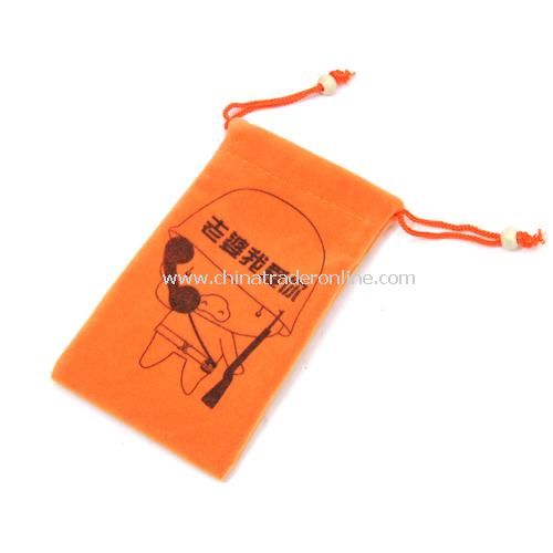 Wife fashion high-quality double-layer flannel / phone protection bag ---- I love you from China