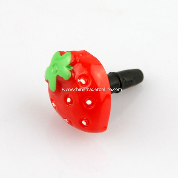 Earphone 3.5 mm Ear Cap Dock Dust Plug for Apple iPhone iPod Cell Phone from China