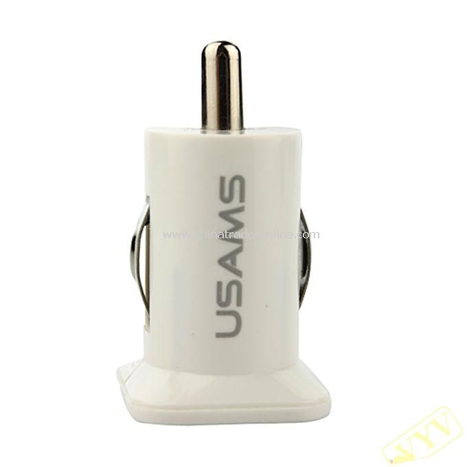 Mini 12V 24V Car Charger Adapter With Dual USB Port for iPhone iPad