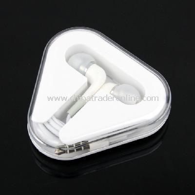 New In-Ear Earphones Headphone with Mic for Apple iPhone4 4G 3GS iPod from China