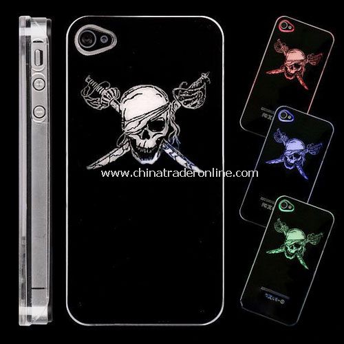 Sense Flash Light LED Color Hard Cover Case For Apple iPhone 4 4G 4s Hot from China