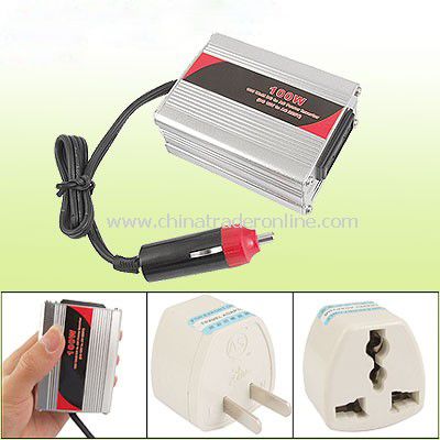 12V DC to 220V AC POWER INVERTER CONVERTER ADAPTOR 100W