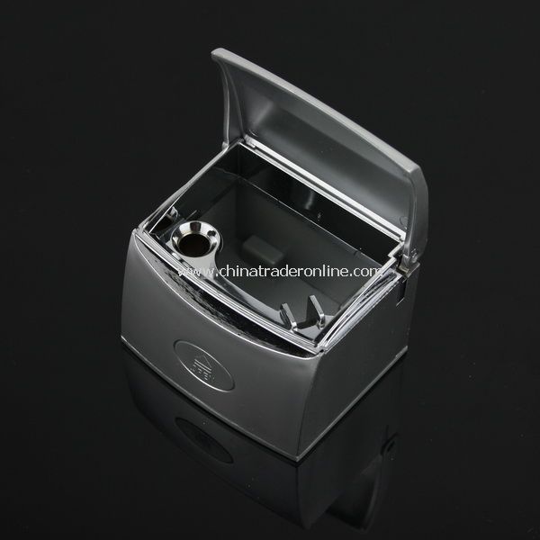 Portable Car Cigarette Ashtray Holder Black