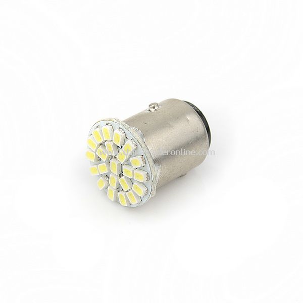 Car 1157 Tail Brake White 22-SMD LED Light Bulb Lamp from China