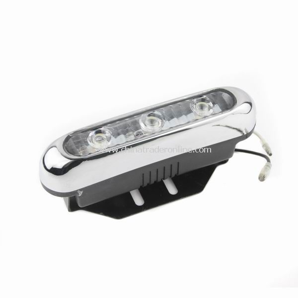 Car Stylish 3 LED Daytime Running Lights Super Bright White