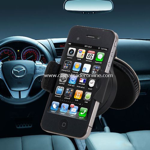 UNIVERSAL CAR MOUNT HOLDER FOR Phones GPS iPod iPhone 4G MP4 from China