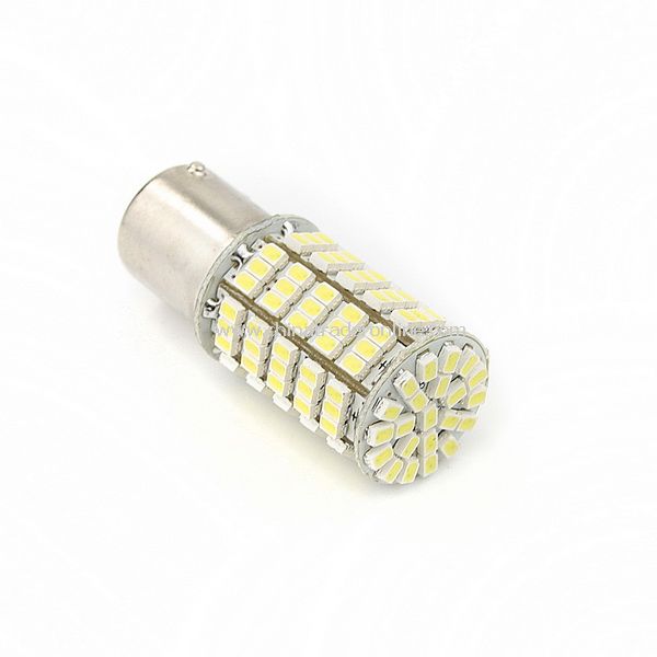 Car 1156 Tail Brake White 127-SMD LED Light Bulb Lamp from China