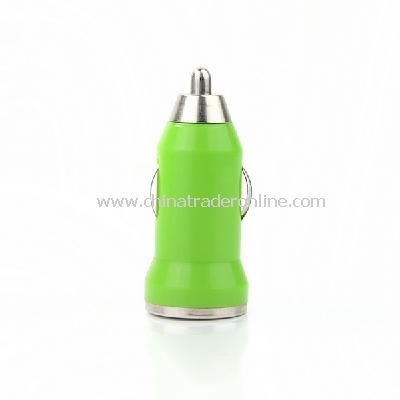 Mini Car Charger Adaptor for iPhone 3G 3GS 4G Green from China