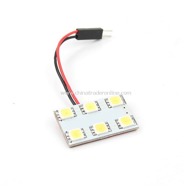 Replacement Car Roof 6 SMD LEDs 5252 Light Lamp Bulb White from China