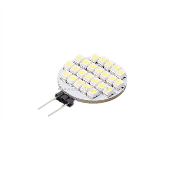 24-SMD 3528 LED Light Bulb Lamp 12V Pure white