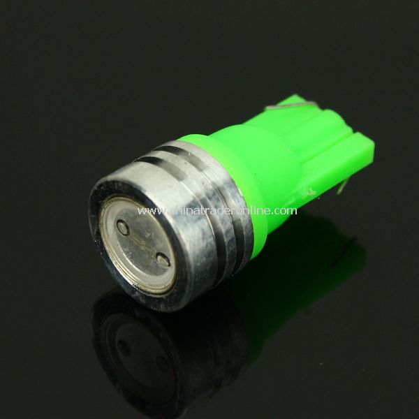 T10 12V 1W 40.5 Lumens Green Light LED Bulb for Car Vehicle Headlamp Rear Lamp Turn Signal from China