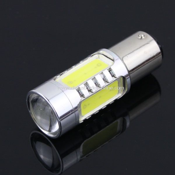 7.5W Auto Car 1157 Tail Brake LED Stop Light Bulb Amber Lamp White DC 9V-30V