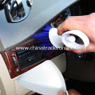 Car Dashboard Vent Multi-function Cleaning Car Brush duster from China