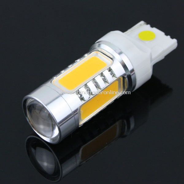 T20 High Power Super Bright 7.5W Back Up Backup LED Reverse Light Bulb Yellow