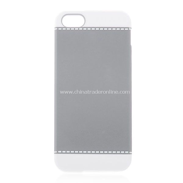 Cool Two-tone Plastic Hard Case for iPhone 5 from China