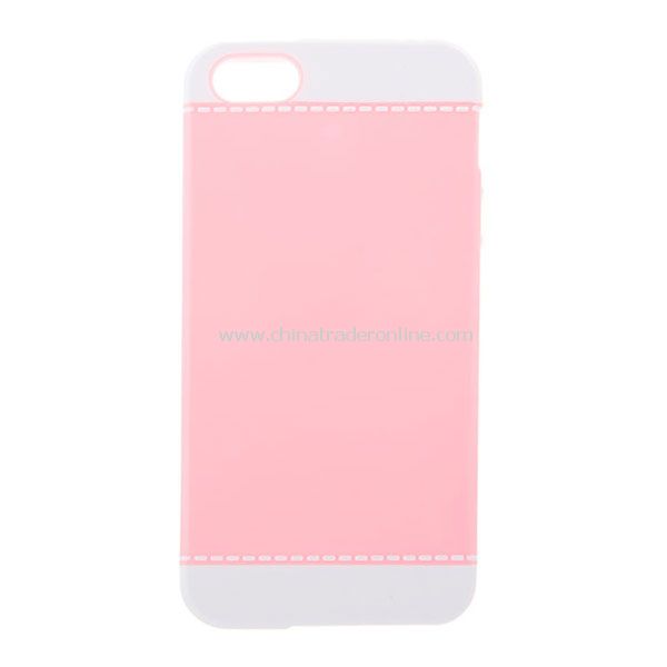 Cool Two-tone Plastic Hard Case for iPhone 5 from China