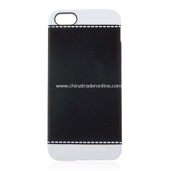 Cool Two-tone Plastic Hard Case for iPhone 5 from China