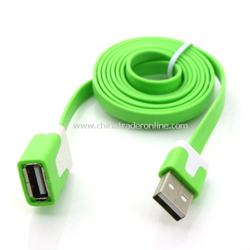 Dual color USB 2 USB public on USB base extension line data line data transmission line from China