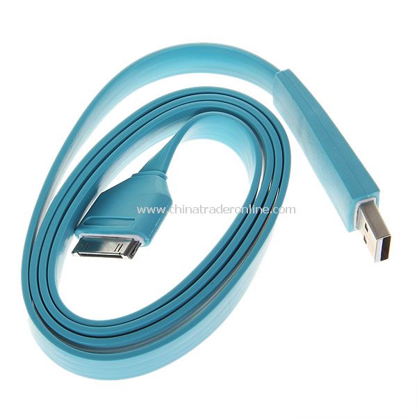 IPad2/3iPhone4/4S data line charging line data transmission line blue from China