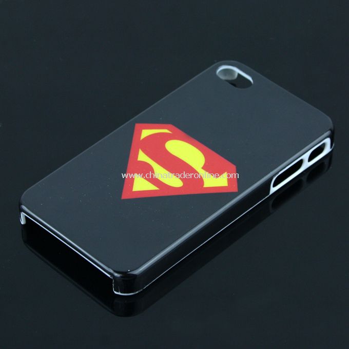 New Superman Design Case Cover Skin Protector for Apple iPhone 4G 4S