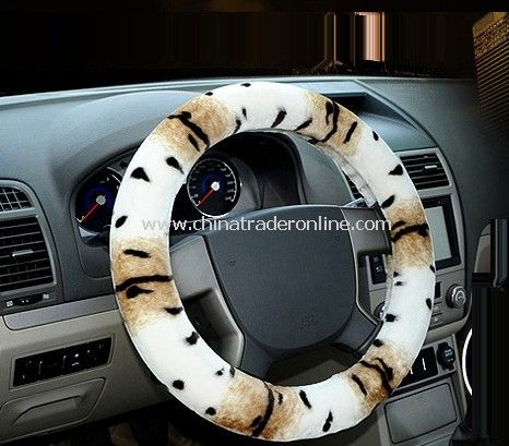 Classic Plush Warm Hands Steering Wheel Cover from China