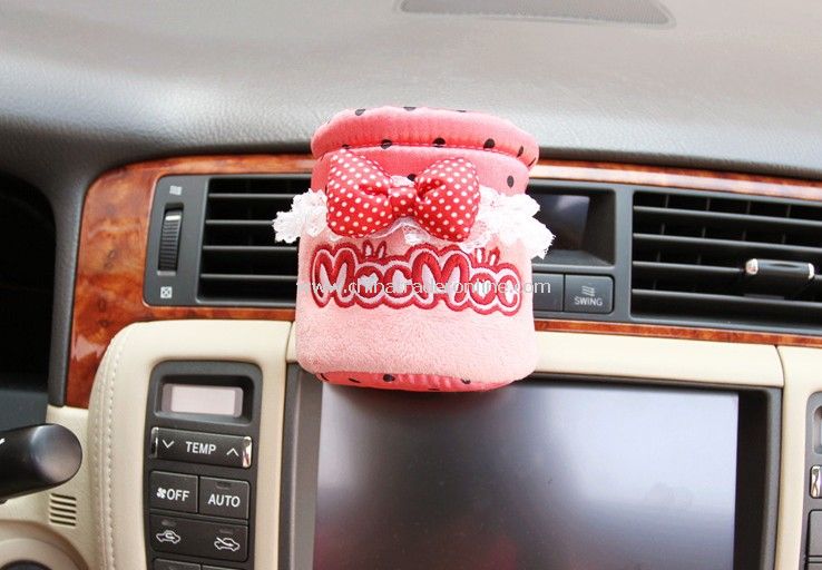 Fashion Velvet Front Vehicle Mounted Cup Bottle Holder from China