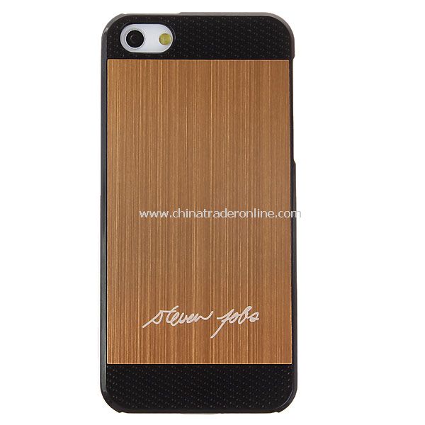 Cool Two-tone Brushed Plastic Hard Case for iPhone 5