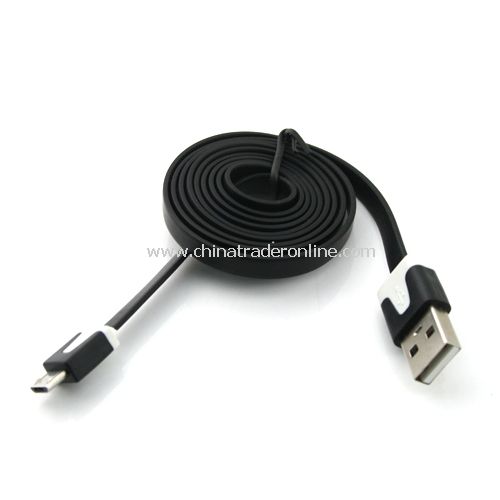 Dual color USB 2 micro USB interface data wire data transmission line from China