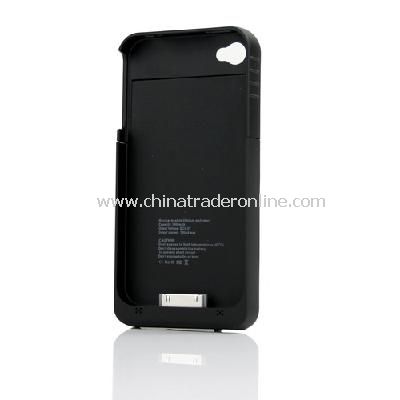 External Power pack Charger Battery Cover For iPhone 4 from China