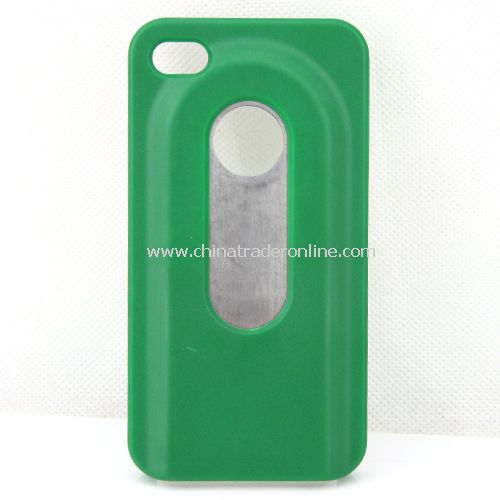 Opener for beer bottle opener mobile phone shell protection set iphone4/4S from China