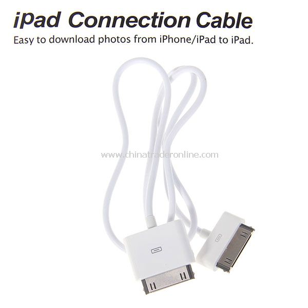 Photo and Video Files Transfer Cable from iPhone/iPad to iPad