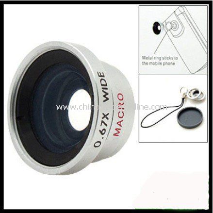 0.67x Detachable Wide and Macro Lens for iPhone 4 4S,Cell Phones & Digital Camera from China