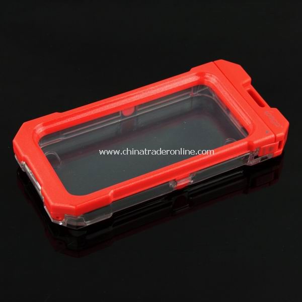 3M Waterproof Protective Box Case Cover for iPhone 4 4G Red