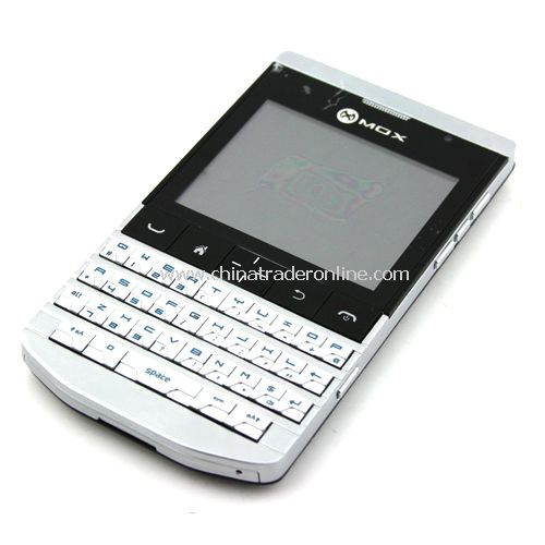 9981 Unlocked Phone Dual SIM 2.5 inch Touch Screen QWERTY Keyboard Analog TV with FM Bluetooth Phone from China