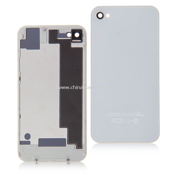 Metal Battery Replacement Back Cover Housing for iPhone 4S - White