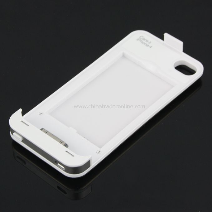 Rechargeable 1350 mAh External Battery Charger Case for Apple iPhone 4 4S from China