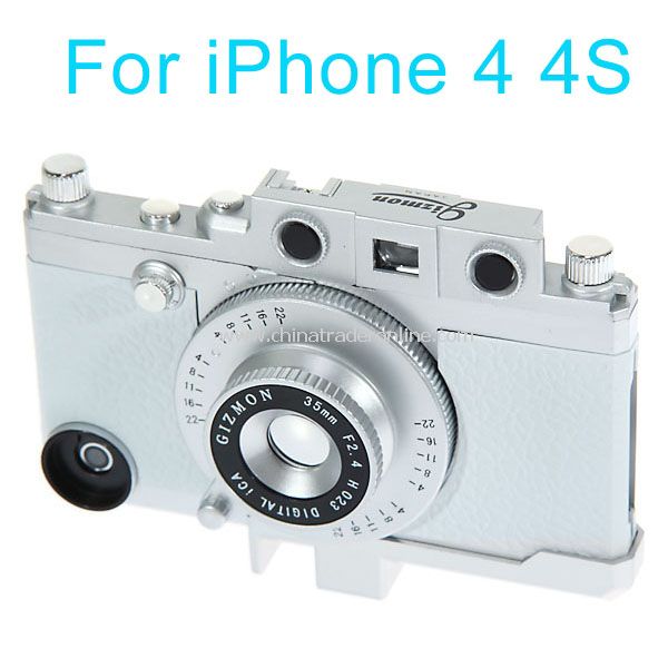 Retro Camera Style Hard Case for iPhone 4/4S from China