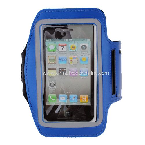 Sports Armband Case Cover Protector for iPhone 5 Blue