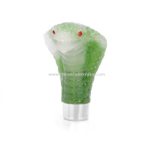 Cool Cobra Style Car Shift Gear Knob – Green from China