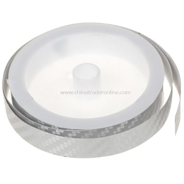 Decorative Adhesive Tape for Car - Silver (4M x 1CM)