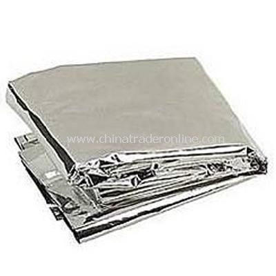 Compact Lightweight Aluminized Windproof Emergency Blanket from China