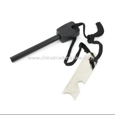 Wilderness Versatile Survival Flint Magnesium Striker Fire Starter